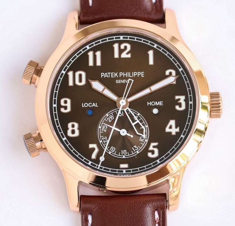 Patek Philippe Aquanaut 5968A-001 Mostrador Marrom