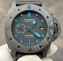 Fábrica VS - Panerai Submersible PAM01616 Mostrador Preto Tamanho 47mm