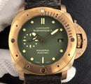 Fábrica VS - Panerai Submersible PAM00382 Bronze Material Tamanho 47mm