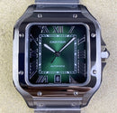Fábrica BV - Cartier Santos WSSA0062 Verde Gradiente