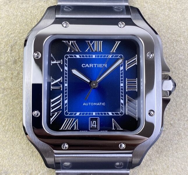 Fábrica BV - Cartier Santos WSSA0030 Gradiente Azul
