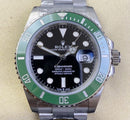 Fábrica Clean - Rolex Submariner M126610LV-0002 Mostrador Preto 41mm