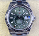 Fábrica Noob - Rolex Sky Dweller M336934-0001 Mostrador Verde