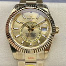 Fábrica Noob - Rolex Sky Dweller M326933-0009 Ouro
