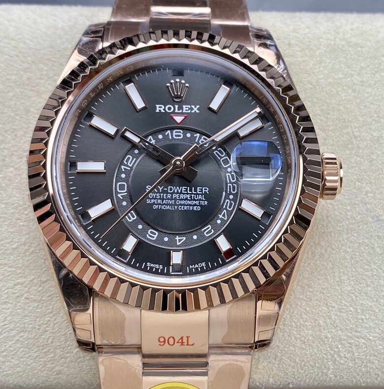 Fábrica Noob - Rolex Sky Dweller M326935-0007 Rose Gold
