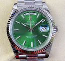 Rolex Day Date M228238-0002 Mostrador Prata Tamanho 40mm
