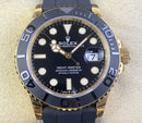 Fábrica VS - Rolex Yacht Master M226658-0001 Relógio Dourado Tamanho 42mm