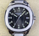 Fábrica 3K - Patek Philippe Aquanaut 5167/1A-001 Série Mostrador Preto