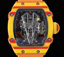 Fábrica RM - Richard Mille RM27-03 Tourbillon Pulseira de Nylon Laranja
