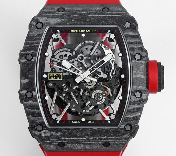 Fábrica BBR - Richard Mille RM35-02 Pulseira Vermelha