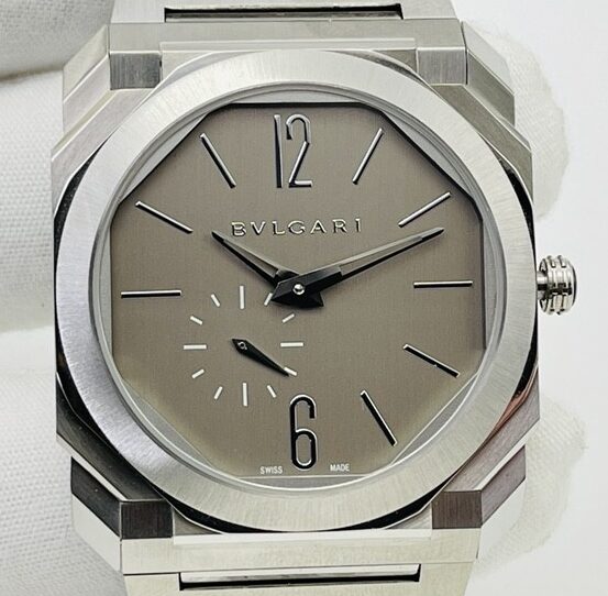 Fábrica BV - Bvlgari Octo Finissimo 103464 Mostrador Prateado